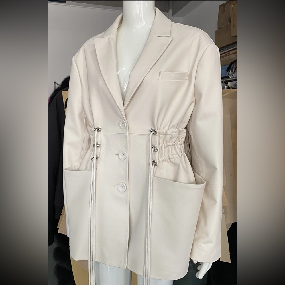 Leather !! high quality handmade jacket very classy